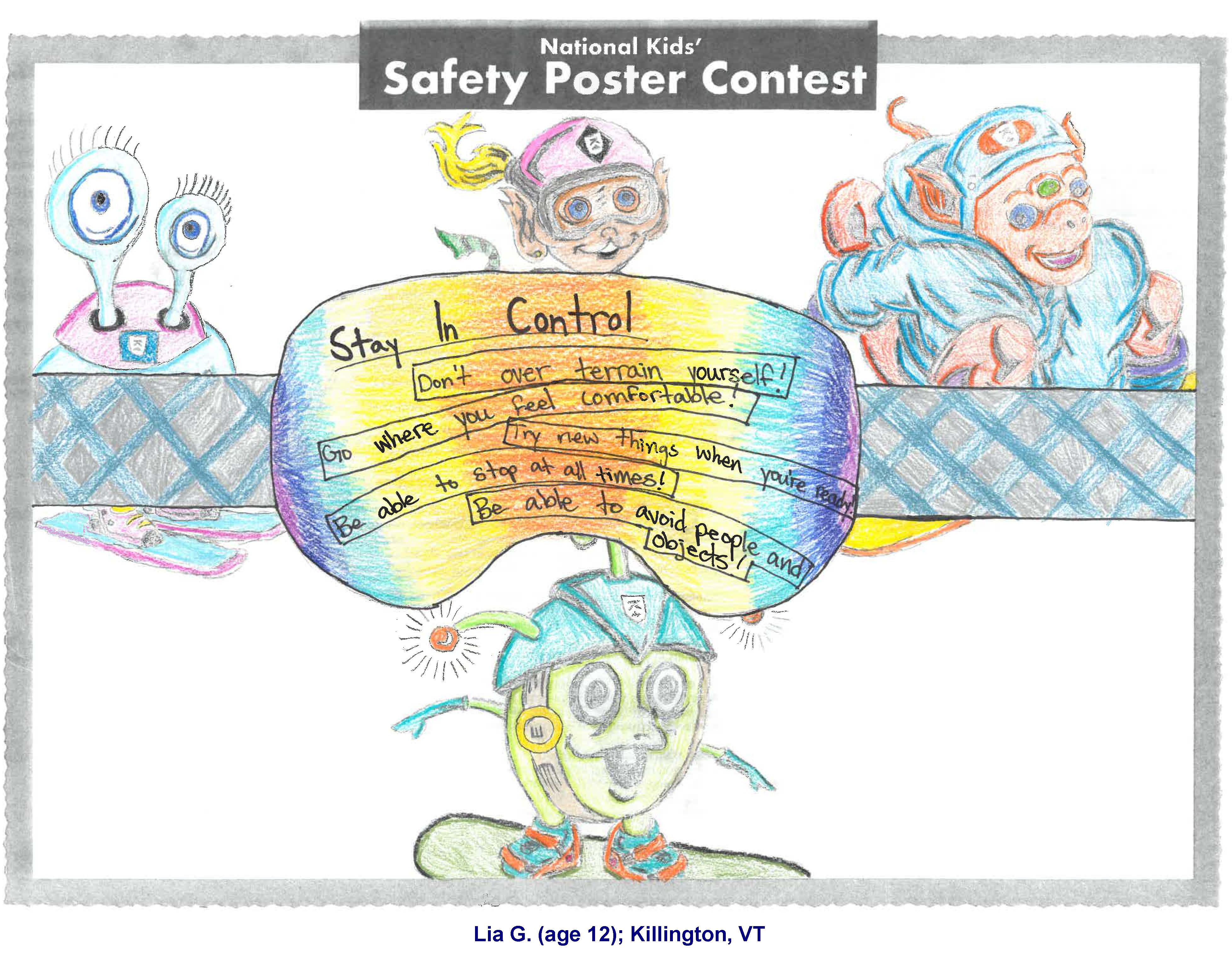 Safety Month Poster Contest Winners